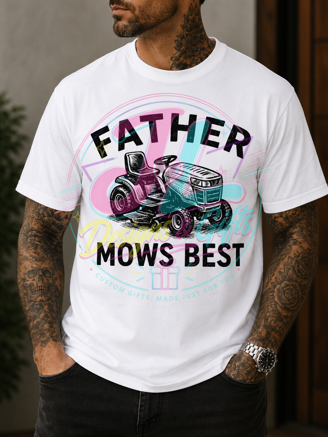 Father Mows Best
